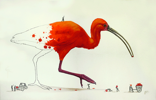 Illustration for article titled Artist Imagines the Tiny People Who Make Animals Possible